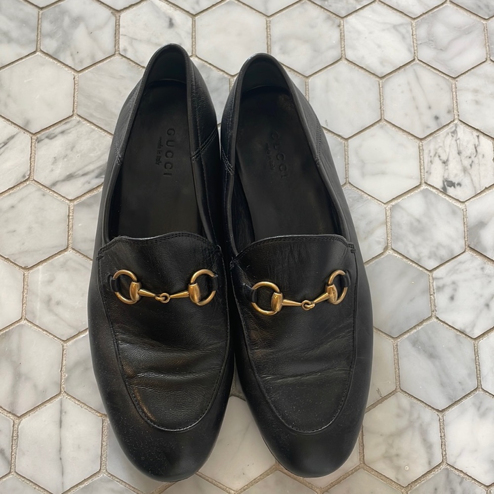 GUCCI Brixton Loafers 35.5 in EXCELLENT CONDITION